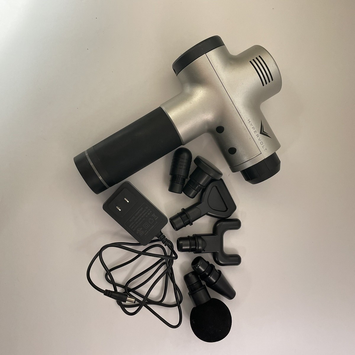 Hyperice Hypervolt Handheld Vibration Massage Gun Silver | eBay Hyperice Hypervolt Handheld Vibration Massage Gun Silver | eBay
