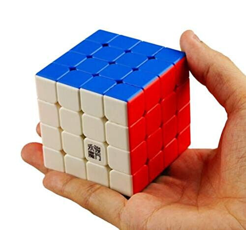 YJ YuSu V2 M 4x4x4 Stickerless Magnetic Magic Cube Speed Cube Ship from USA - Picture 2 of 4