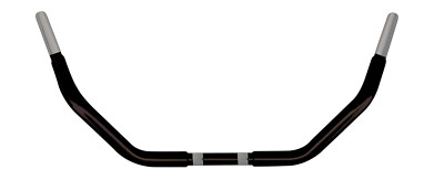 WILD 1 2012-2016 FLD Dyna Switchback Harley Davidson CHUBBY 5.5'' RK BAR SATIN BL