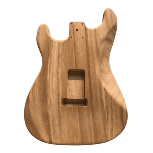 Unfinished DIY Electric Guitar Body Maple Wood Barrel for ST Style Guitar K5P2 - Picture 4 of 9
