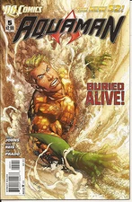 AQUAMAN # 5 * NEW 52 * NEAR MINT 