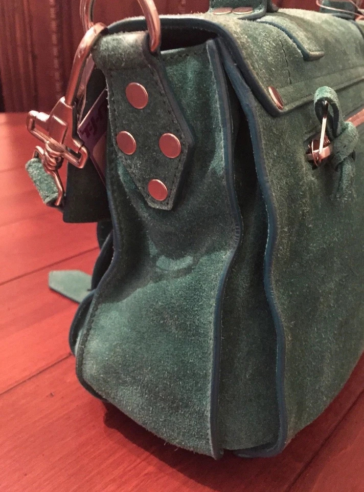 Cartera de hombro Proenza Schouler PS1 mediana de gamuza con solapa al por menor $1780 Foto 2 de 4