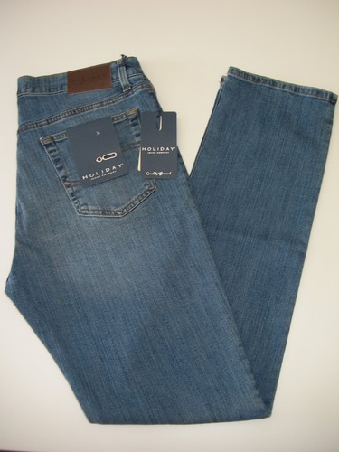 HOLIDAY JEANS VERIN 3173 CONFORT ELASTICIZZATO PANTALONE STRETCH CLASSICO  UOMO | eBay