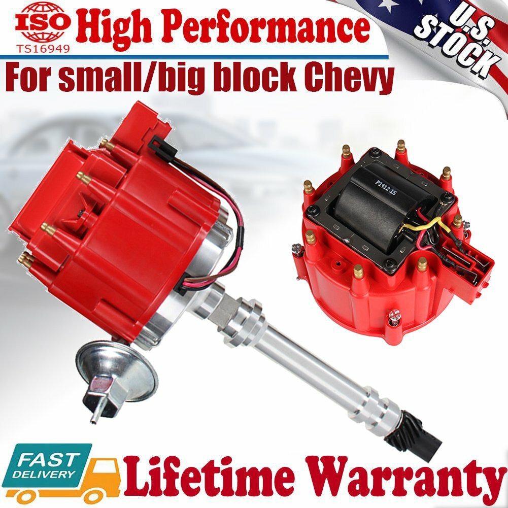 HEI Distributor Ignition For SBC BBC 350 Block Chevy MSD