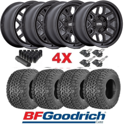 KMC ホイール BFGoodrich 35インチタイヤ 4本セット WHEEL AND TIRE
