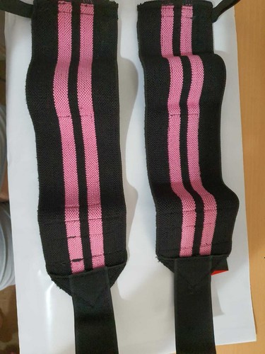 CROSSFIT Gym WEIGHT LIFTING Wrist Wraps LIFTING STRAPS for POWER LIFTING Support - Afbeelding 47 van 156