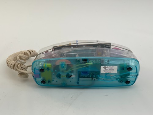 Vintage 80s Clear See Through BellSouth Metrolight Telephone Model 6913CL AS-IS - Picture 5 of 7