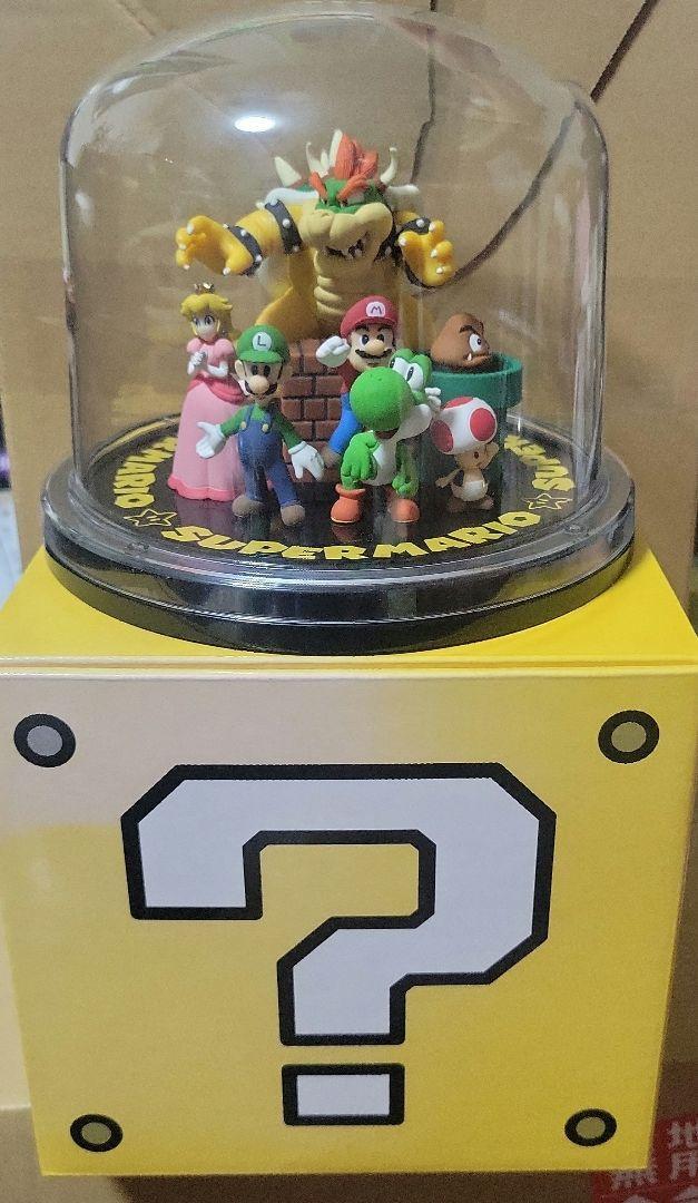 スーパーマリオ　SUPER MARIO club nintendo フィギュア Club Nintendo Super Mario Bros Figure Statue Promo Platinum