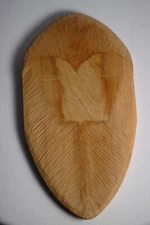 Alaskan Native Yupik style hand carved wooden mask