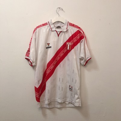 Maillot Domicile Pérou Vintage Années 90 #10 - Walon - Taille XL