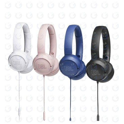 JBL T500 Cuffie Con Filo On-Ear Con comando Microfono universali | eBay