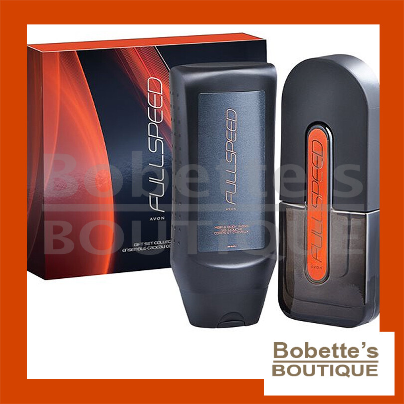 Full Speed Avon coffret eau de toilette homme et gel douche moussant corps