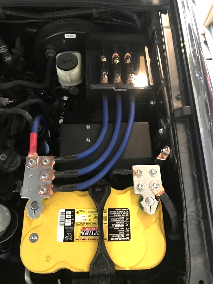 Install Bay® Nickel Agu 4- To 8-gauge Fuse Holder In Silver - Foto 10