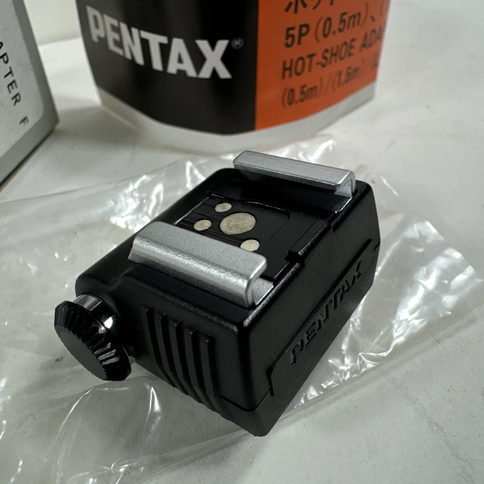 Pentax Camera Hot Shoe Flash Adapter F - 31022 - New Old Stock NOS - Image 2 of 4