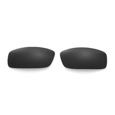 Walleva Black Polarized Replacement Lenses For Spy Optic Cooper Sunglasses