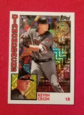 2019 Topps Update Silver Pack Kevin Cron ROOKIE 1984 Topps RC #T84U-50 FREE SHIP