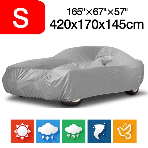 Autoabdeckung Vollgarage S-XXL Autogarage Ganzgarage Car Cover UV Schutzhülle DE - Bild 15 von 27