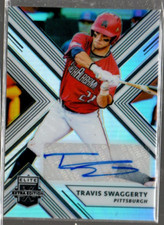 2018 Elite Extra Edition OptiChrome Holo #9 Travis Swaggerty Auto /25