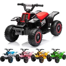 6V Kids Ride On Car 4 Wheeler Quad ATV Play Car for Kids