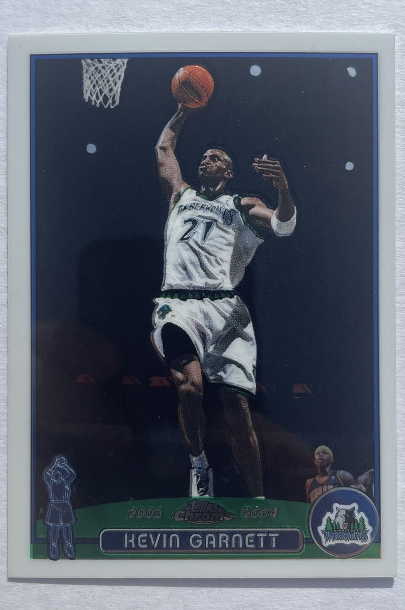 Kevin Garnett ケビンガーネット Topps chrome 2003 Kevin Garnett 2003 Topps Chrome #100 | eBay