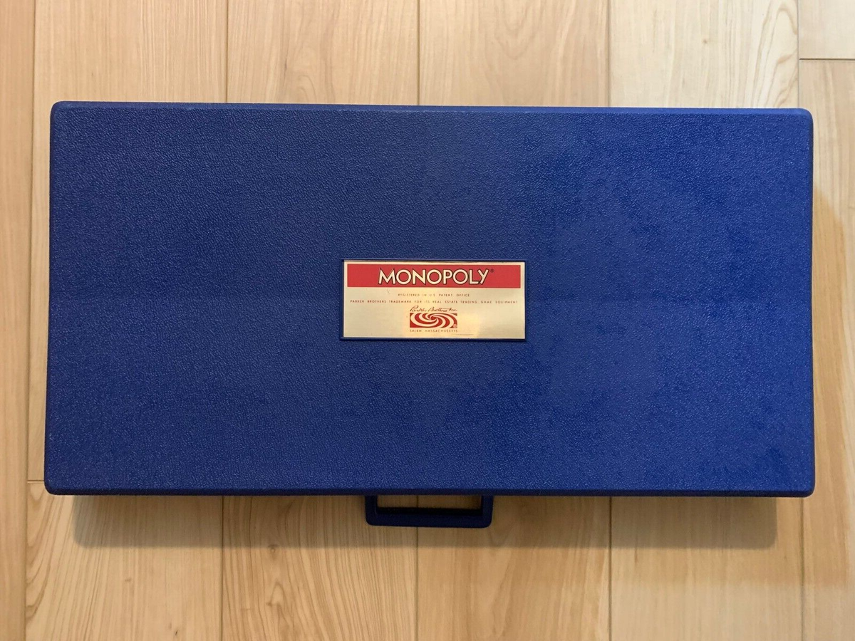Vintage Monopoly Game With Blue Carrying Case 1973 | eBay