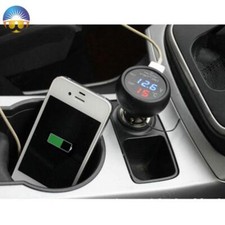 Meter Universal Battery Monitor Cigarette Lighter Car Charger USB Voltmeter LED