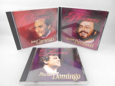 Placido Domingo Luciano Pavarotti Jose Carreras Three Tenors Opera 3 Cd Lot Ebay