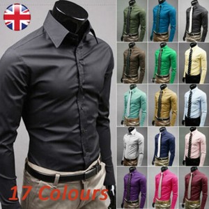 button down formal dress