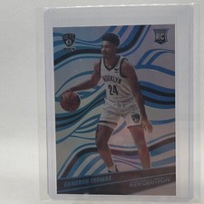 2021-22 Panini Revolution Basketball Cameron Thomas 75th Anniversary /75 RC