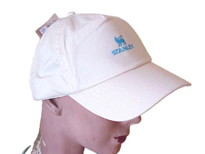 Stanley Tumbler Logo Hat Cotton Off White Baseball Cap from Beechfield Europe