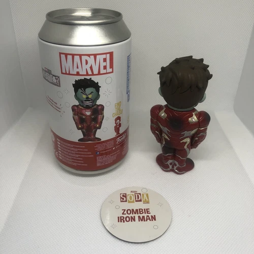 Funko Soda Marvel What If...? Zombie Iron Man GITD Chase