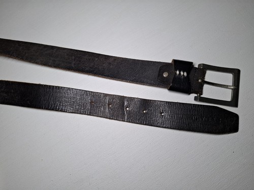 GAS Bret Belt Brown Genuine Leather Belt, Made in India. Size 90 - Picture 3 of 21