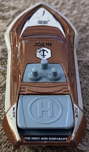 2015 Matchbox Hydro Cruiser Boat MB1015 Bronze Blue Next Gen Shipyacht Thailand - Picture 4 of 5