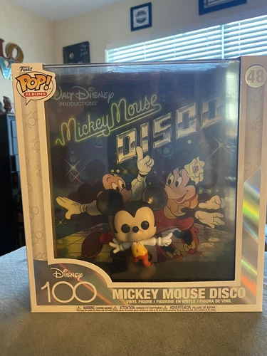 Funko Pop! Album Cover with Case: Disney - Mickey Mouse Disco #48