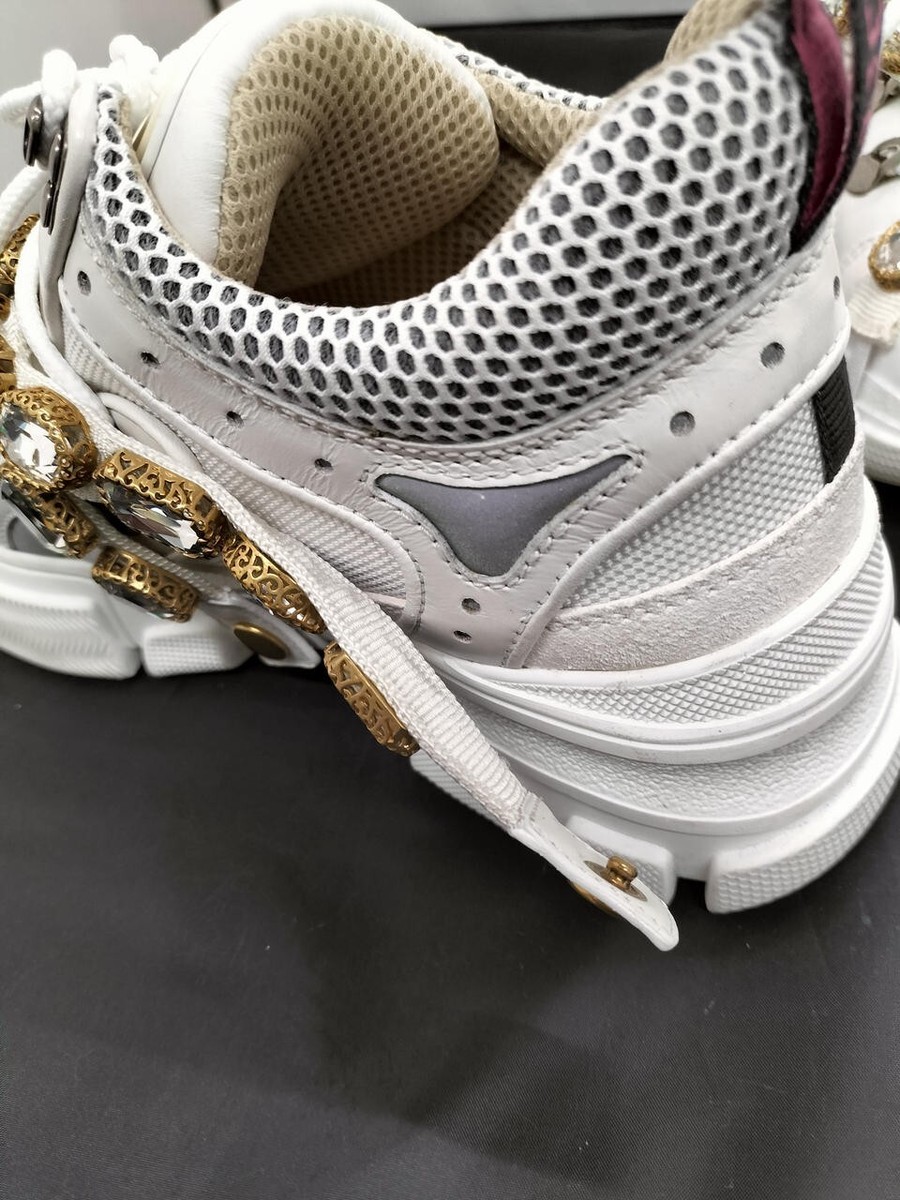 ⭐︎GUCCI フラッシュトレック　39 ゴールド グッチ GUCCI スニーカー フラッシュトレック ゴールド 37センチ