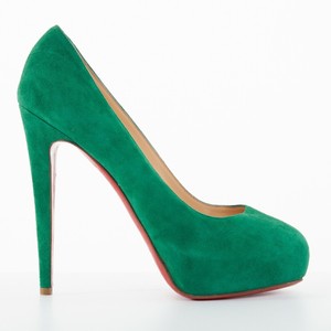 louboutin almond toe pump