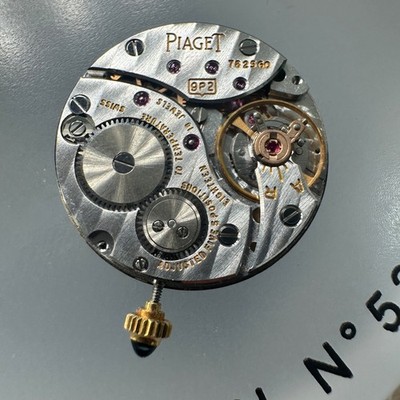 Piaget 9P2 Uhrwerk läuft + Krone Zifferblatt und original Zeiger