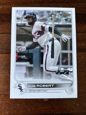 2022 TOPPS MLB Baseball #107 Luis Robert Chicago White Sox