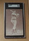 SGC-graded 1939-46 Exhibits (Salutations) BB cd.; Joe DiMaggio, New York Yankees