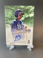 2013 Bowman Inception Jorge Bonifacio Rookie Auto Green  23/25-PA-JBO