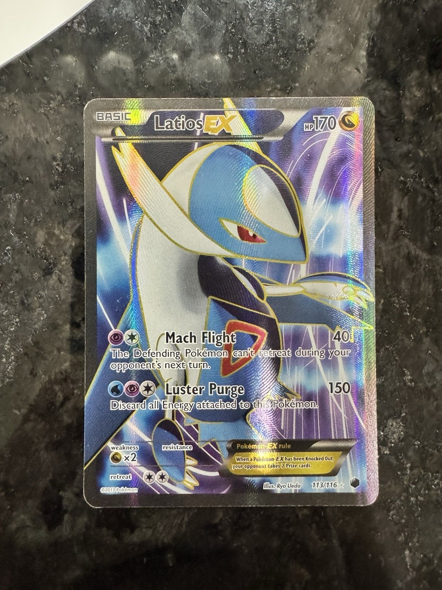 Pokémon TCG: Latios Ex (113 Full Art) Ultra Rare 113/116 Plasma