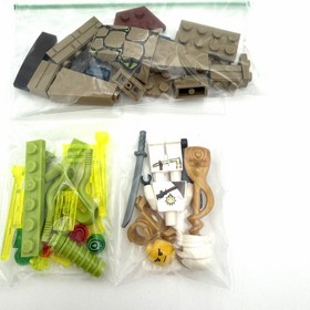 Lego Ninjago 9440 Venomari Shrine Zane Zx w/ Shoulder Armor Minifigure Complete