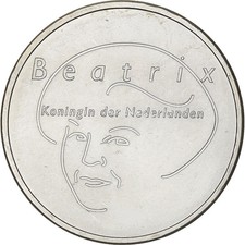 [#137118] Netherlands, Beatrix, 5 Euro, Enlargement of EU, 2004, Utrecht, Silver
