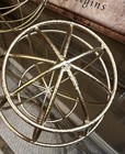 2 Topiary metal wire frame BALL GLOBE boxwood balls Tabletop Decor Set — photo 4