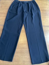 EVAN-PICONE Pants Women Sz 12 Black Professional Straight Leg Business Casual