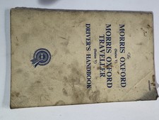 MORRIS Oxford/ Traveller Cars Owners Handbook 1960 #AKD1030D Series V