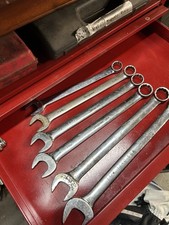 6 Large Snap On Wrenches  