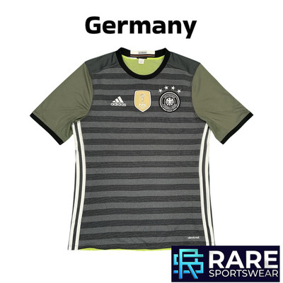 DEUTSCHLAND 2016-17 AUSWÄRTS FUSSBALL TRIKOT XL JUNGEN (V GUT) WENDBAR ADIDAS AA114