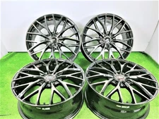 Leonis Weds 18X7J 53 5 Holes 114.3 Used Aluminum Wheels 4 Pieces From Miyagi Myg