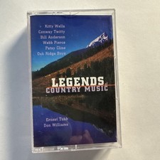 Legends of Country Various Artists- Cassette Tape- MCA 1997